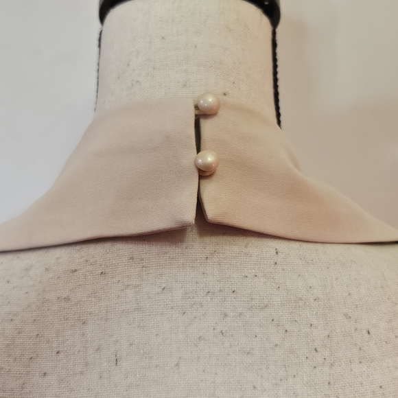 Blithe Beige/White Gold Button Multi-Color Halter Blazer Dress,Large,NWT - Picture 12 of 16